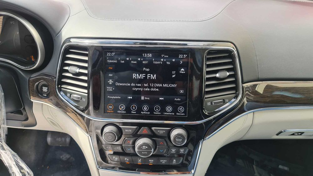 Polski Język JEEP Grand Cherooke  Menu Konwersja USA