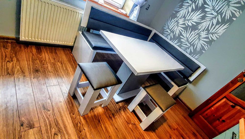 Nowoczesny narożnik kuchenny