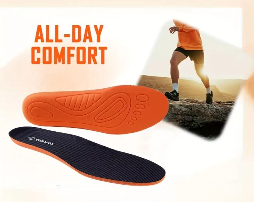 Акция!!! Стельки Knixmax   дышащие больших размеров до 47