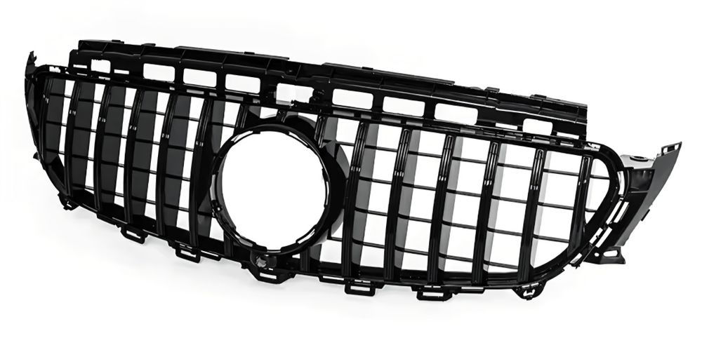 Grelha Frontal Mercedes E W213 Look GTR AMG Preto Brilho ( NOVA )