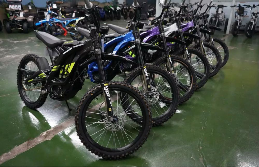 Bicicleta eltetrica off-road light bee x 50km/h 40ah 48v- plastico diy oem de alta qualidade
