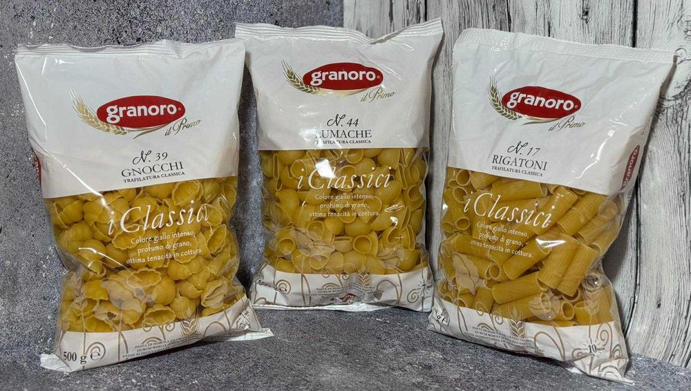 Макарони Granoro 500 г 3 види