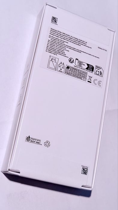 Samsung A17 5G novo com etiquetas
