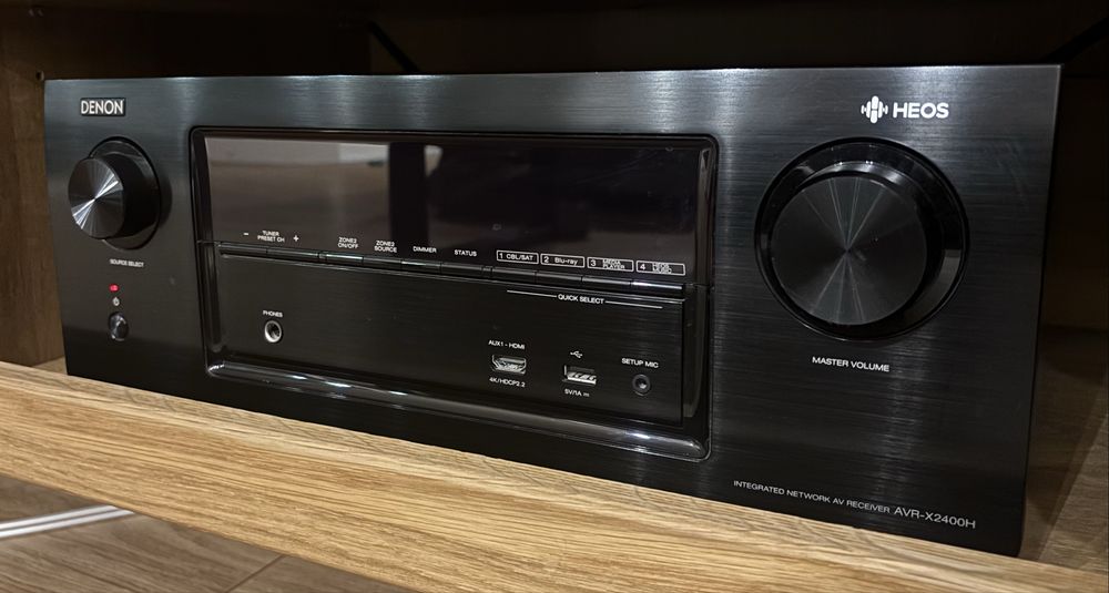 Amplituner Denon AVR-X2400H czarny