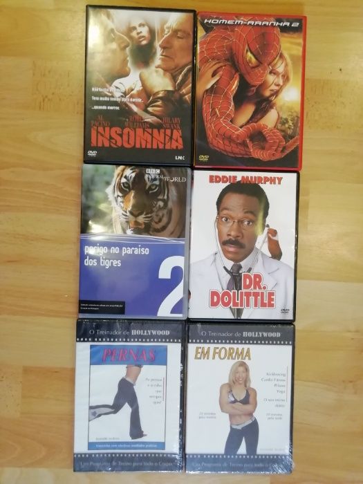 46 filmes em DVD