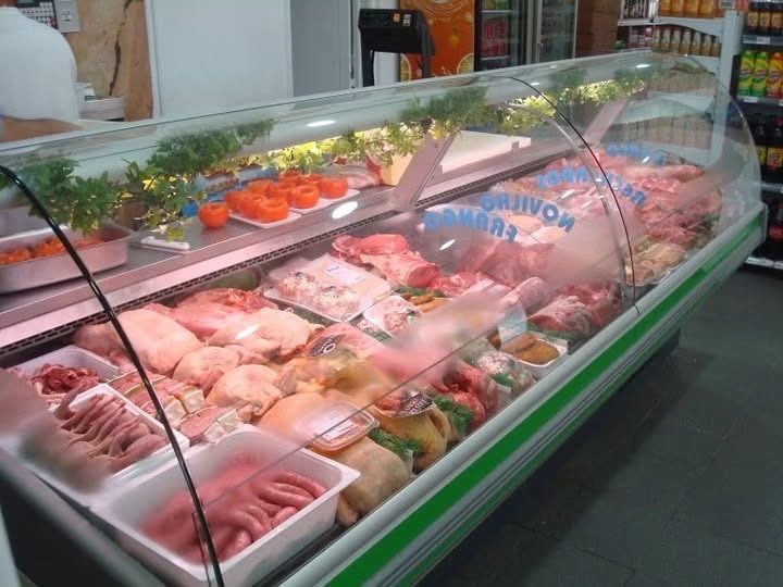 Balcao para venda de carne