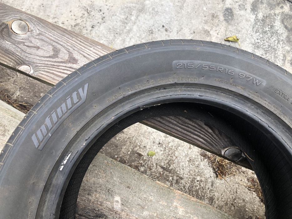 Летние шины БУ 215/55R16