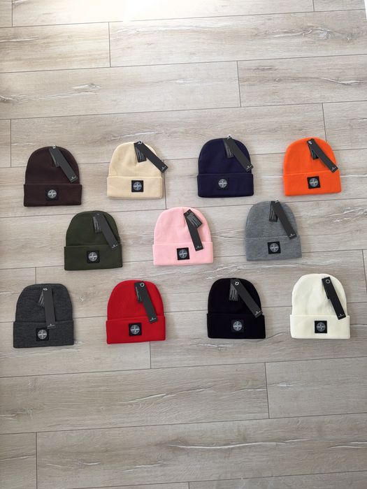 Шапка Stone Island / шапка стон айленд