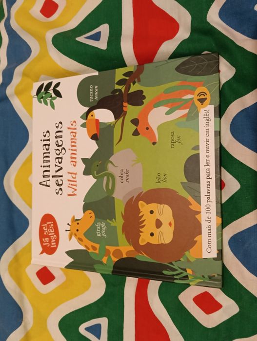 livro juvenil animais selvagens wild animals