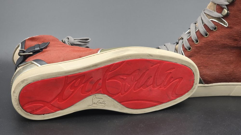 Christian Louboutin Rantus Orlato Pony Hair High-Top limitowana edycja