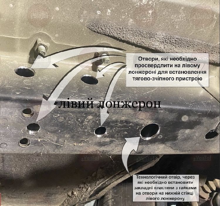 Фаркоп Ніссан Ліф першого та другого покоління