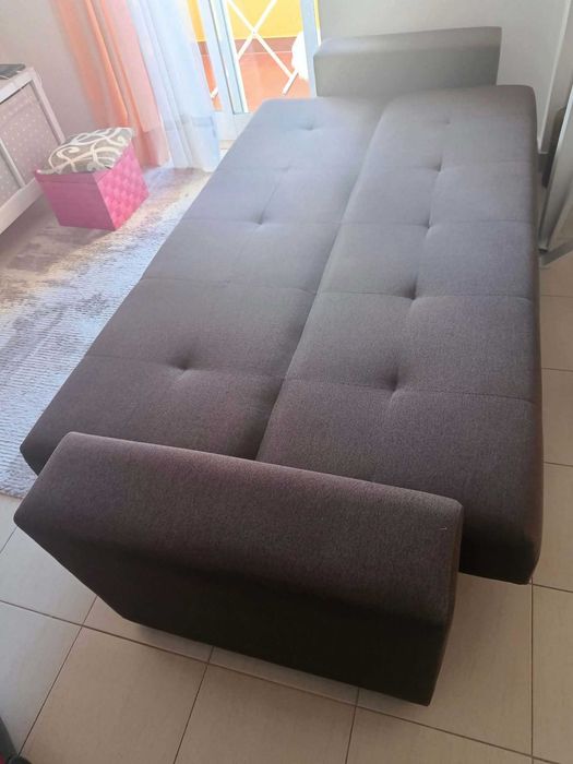 Sofa-cama com largura 120 cm