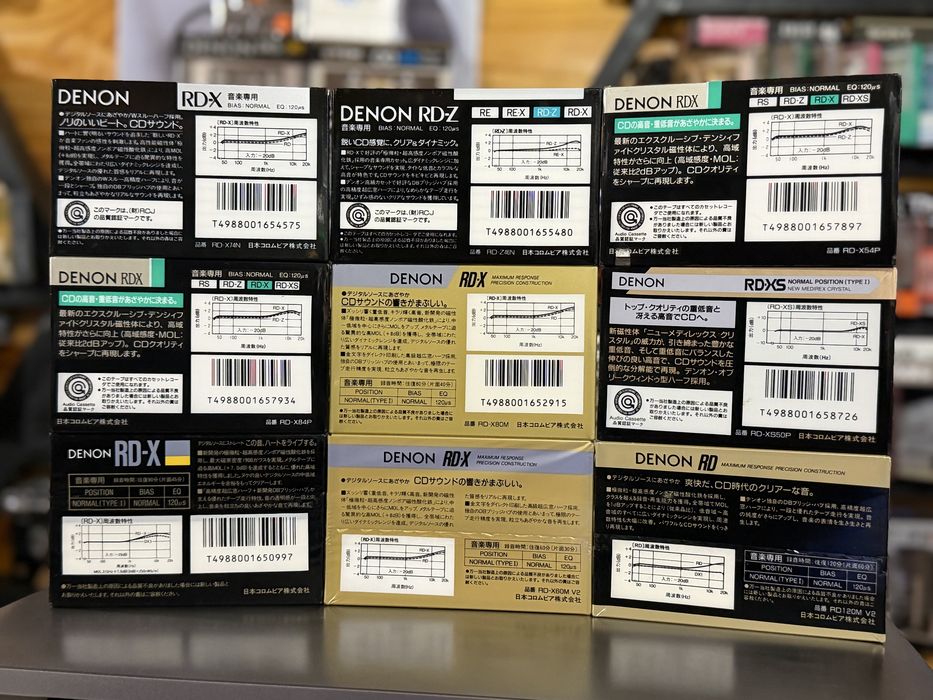 Продам аудио кассеты Denon