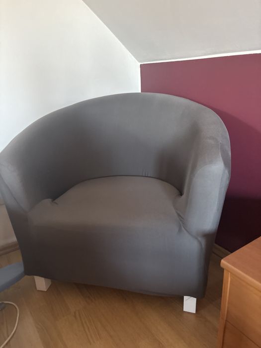 Fotel Ikea 2szt kolor gtafit