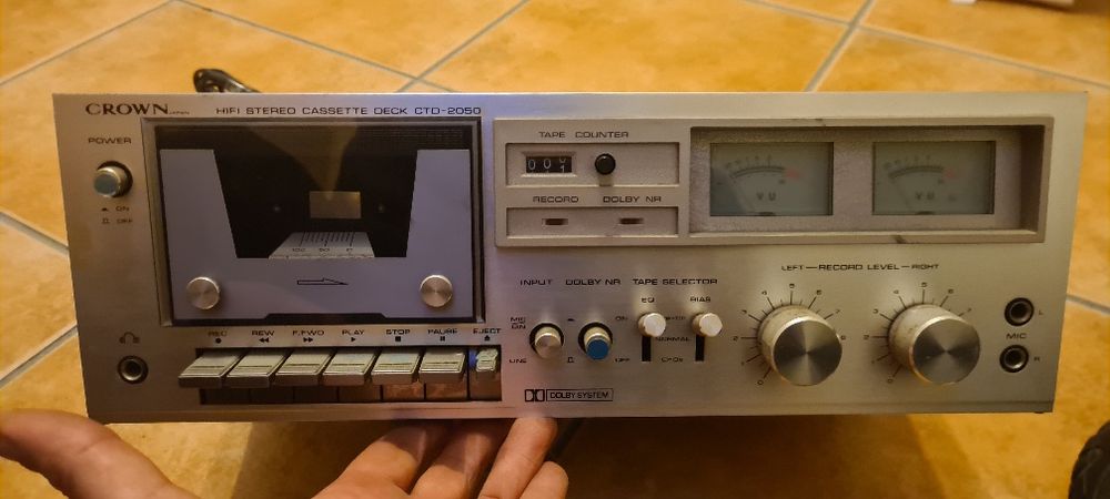 Cassete player Crown