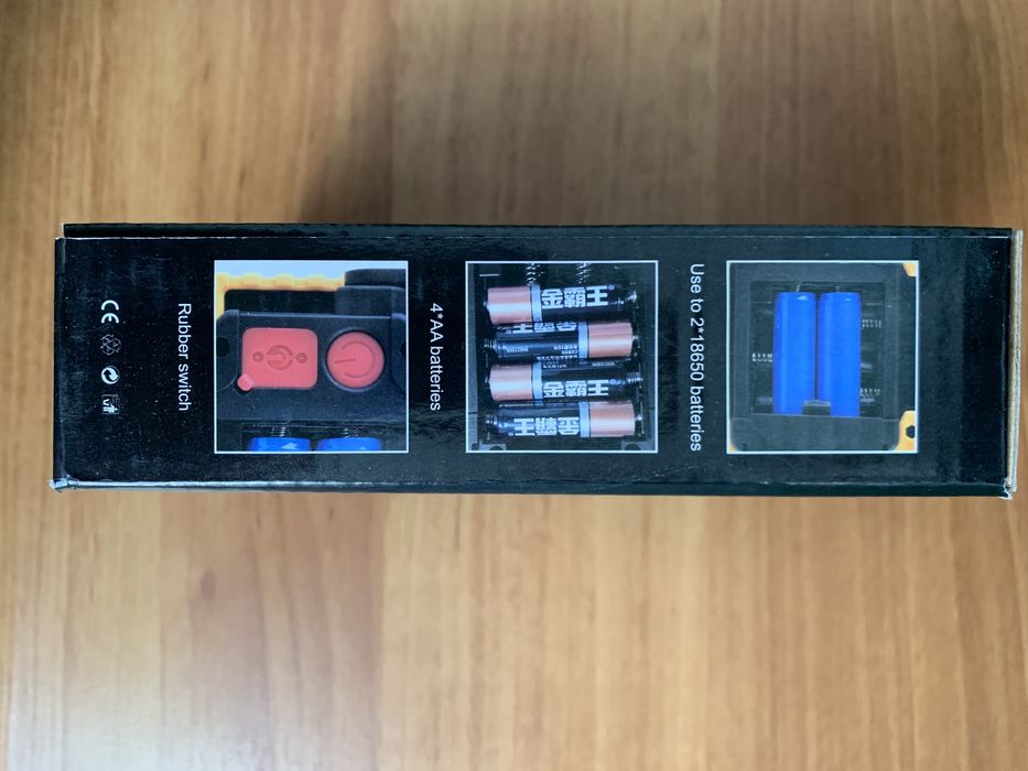 Аккумуляторный светодиодный прожектор 20 Вт (с функцией Power Bank)