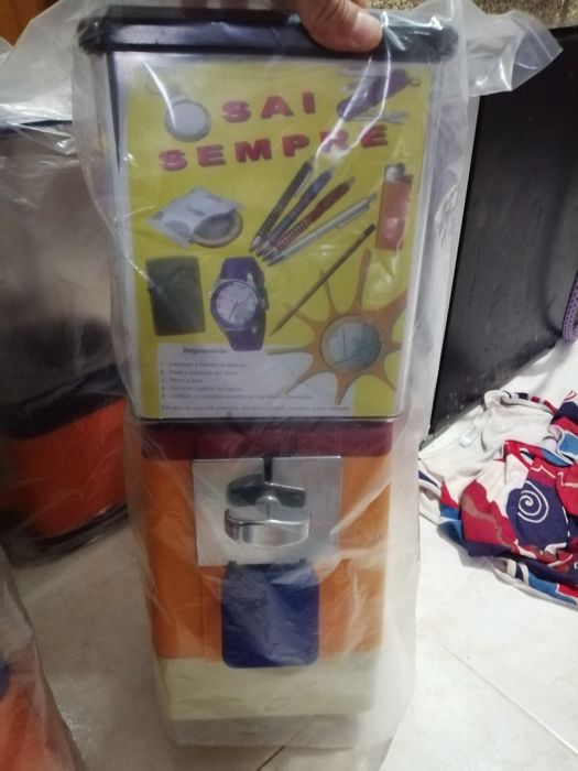 Máquinas vending chocolates brindes