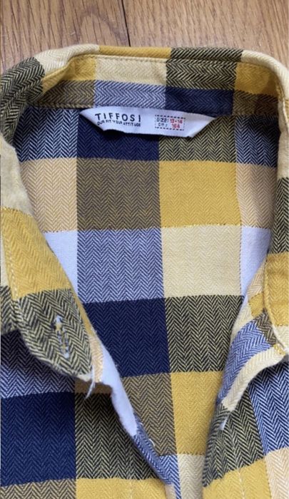 Camisa xadrez Tiffosi