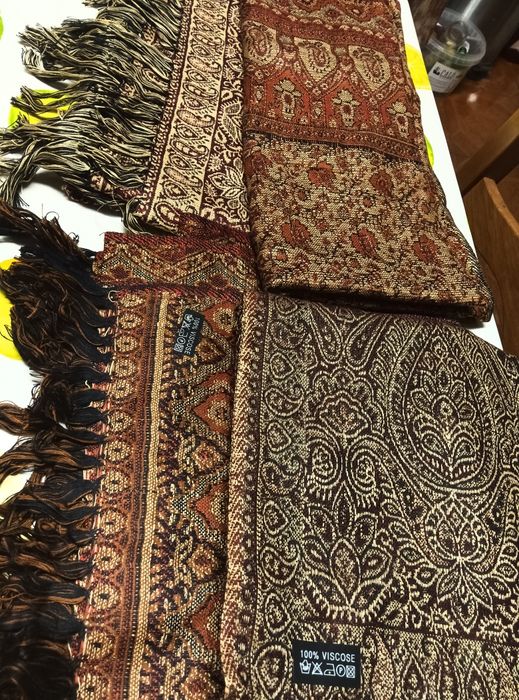 Echarps/ toalhas de mesa