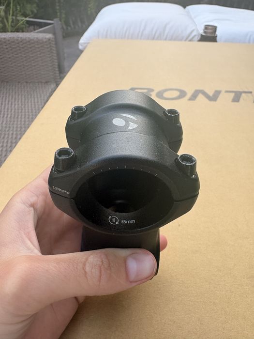 Mostek Bontrager Line 35 60 mm 0° MTB 35 mm czarny