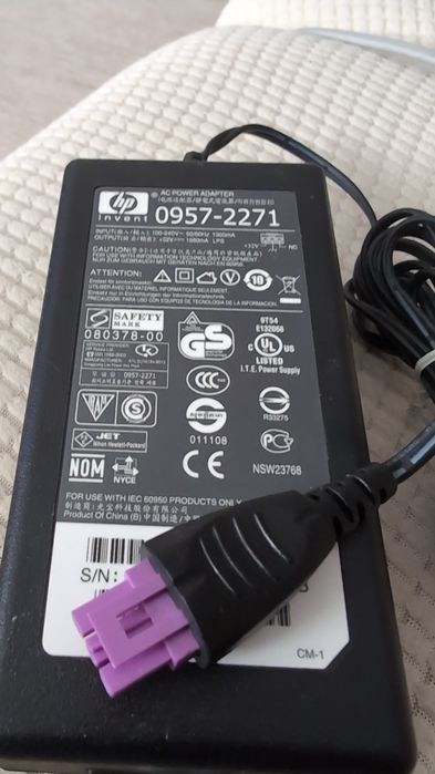 Carregador printer HP Ref 0957 e 2271