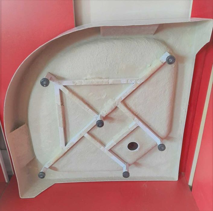 Душові кабіни на низькому піддоні 90х90см (скло тоноване та мозаїка)