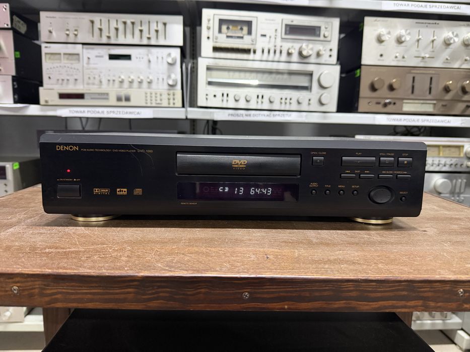 ‼️ Odtwarzacz płyt CD/DVD Denon DVD-1000 Audio Room