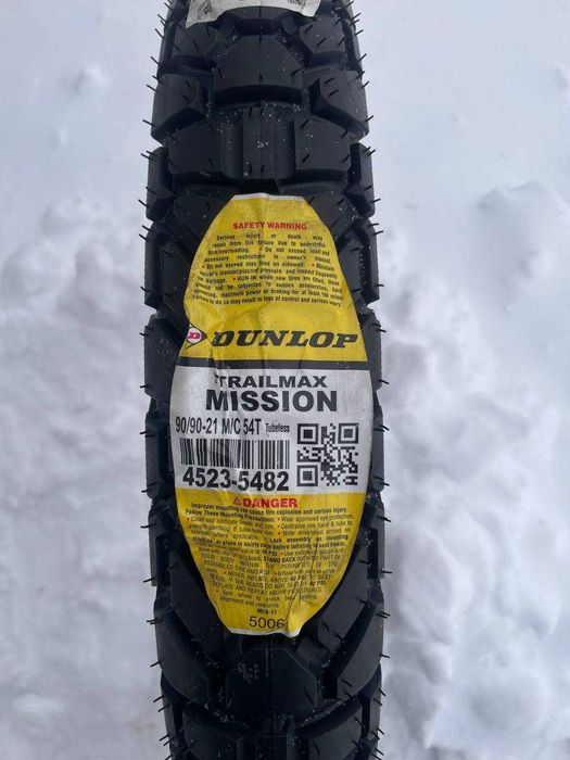 Dunlop Trailmax Mission 90/90 R21 — міцна шина для турендуро