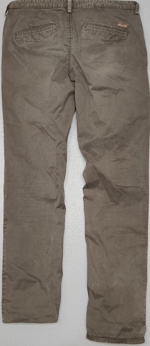 Wr) Boss Rice strech  slim fit oryginalne spodnie materiałowe Roz.32R