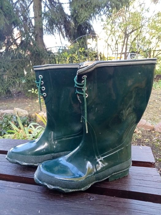 Gumiaki  kalosze zielone