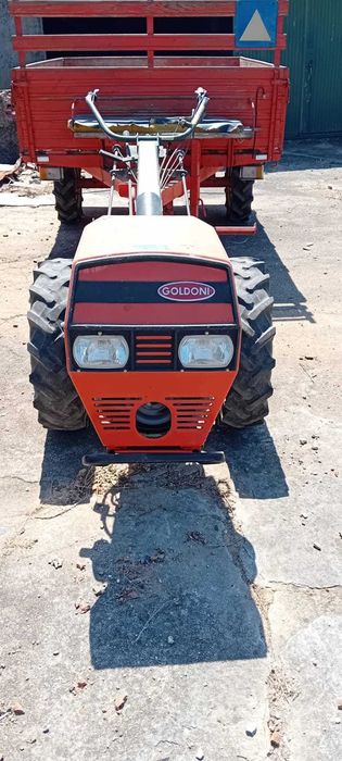 Motocultivador/Tractor Articulado com Reboque