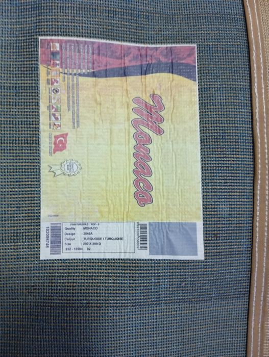 Carpete azul 2,00 *2,90