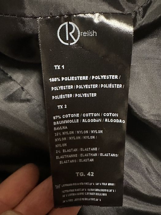 Vestido preto e branco Relish
