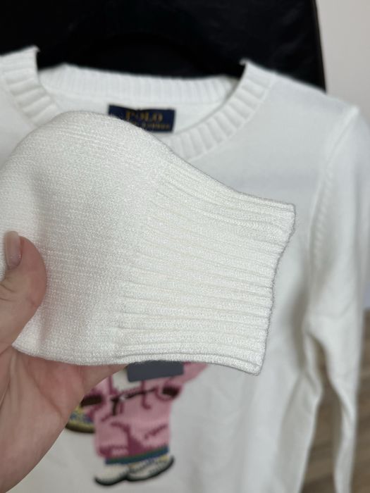 Светр Polo Ralph Lauren з ведмедиком светр жіночий  поло ральф S M