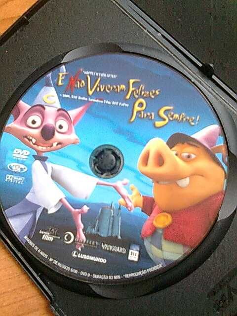DVD animação «E não viveram felizes para sempre»