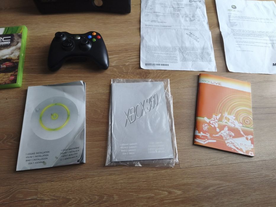 Xbox 360 box faktura zakupu Kinect