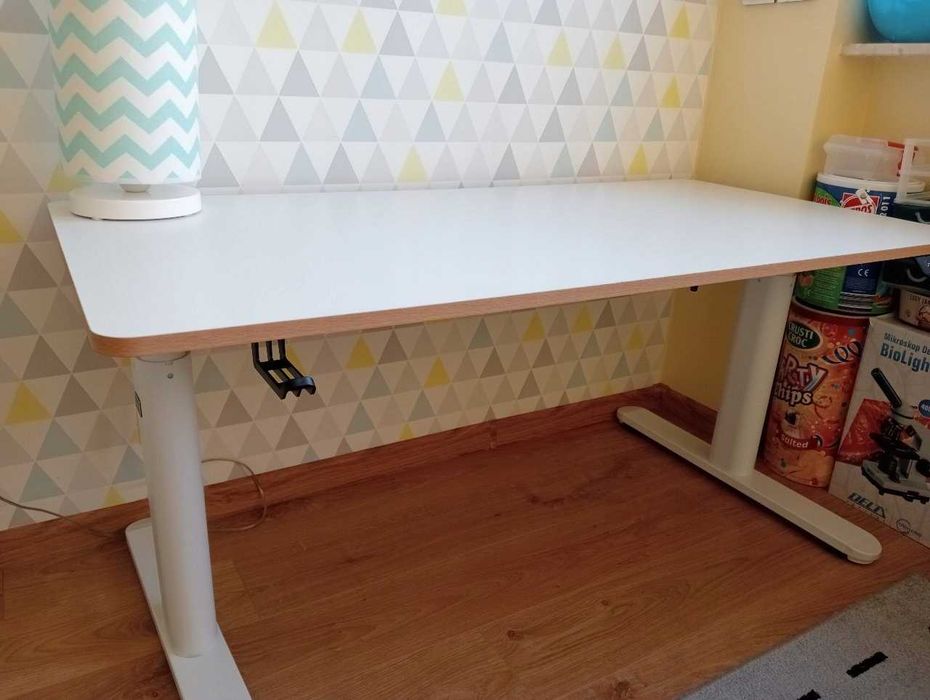 Biurko gamingowy Ultradesk Pulsar Białe