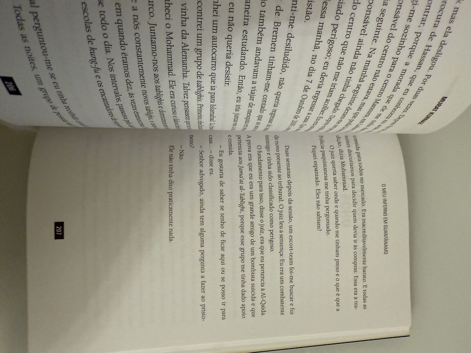 Livro O Meu Inferno em Guantánamo Murat Kurnaz