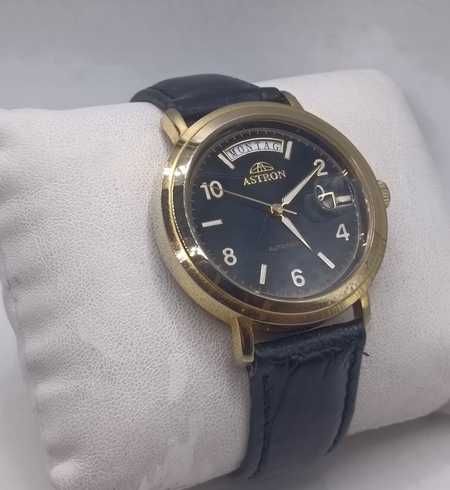 Zegarek Męski Astron Automatic Pozłacany Niemcy 1106/12/25S