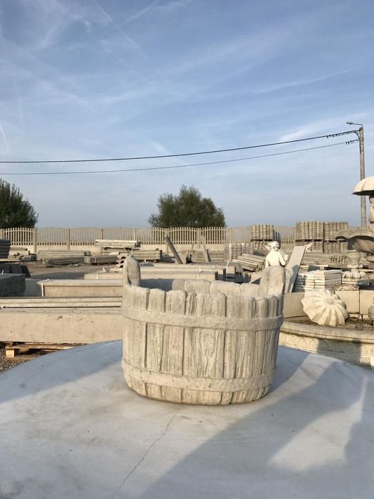 Doniczka betonowa wiaderko