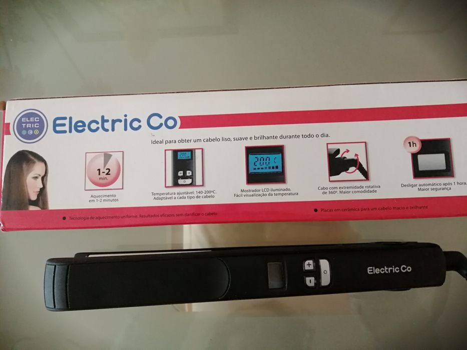 Alisador de cabelo eléctrico