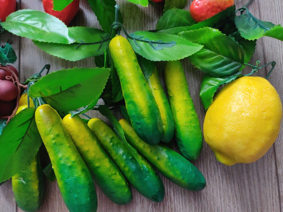 Искусственные фрукты, овощи, ягоды, муляжи - для детского сада