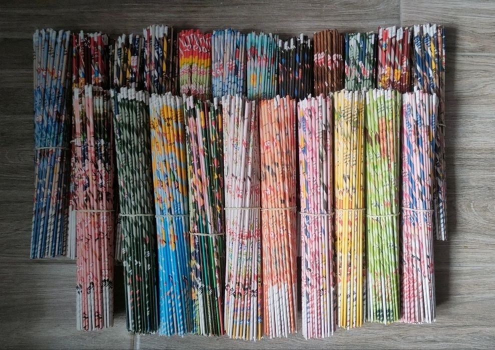 Rurki wiklina papierowa 1300 sztuk