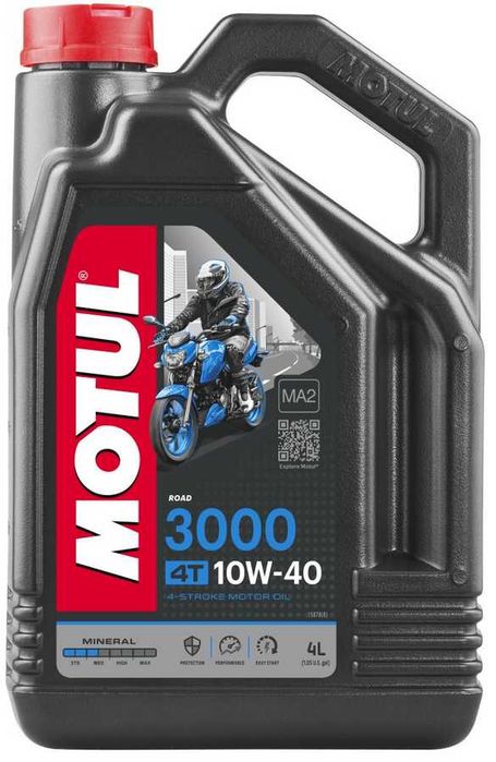 OLEJ Motocyklowy MOTUL 3000 4l mineralny 10W40