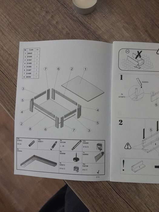 Mesa de centro de sala