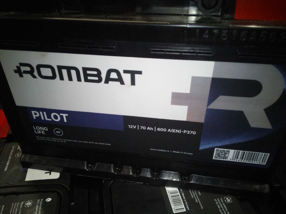 Akumulator 12V 70Ah/600A Rombat Kielce-dowóz gratis!!!