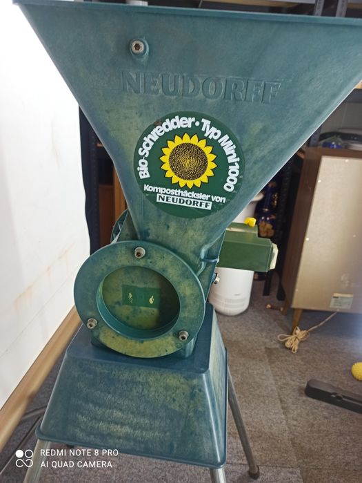 Rozdrabniacz do biomasy NEUDORFF Bio-Schredder Mini 1000