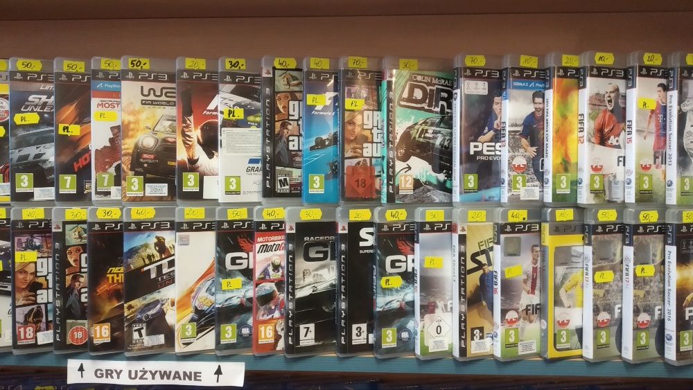 PS3- Zestaw gier DO PLAYSTATION 3