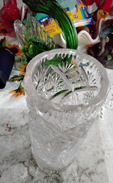 Kryształowa wazon