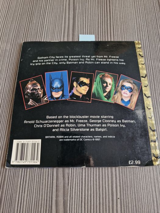 7881.  Batman i Robin" Movie storybook (j.angielski)